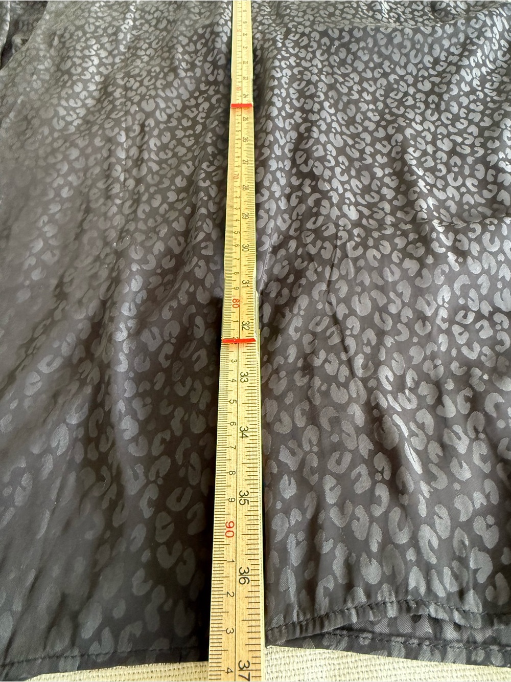 Steve Madden Black Ruched Tie-Front Midi Dress - Picture 12 of 12